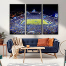 University of Memphis Tigers Football Team Print - Memphis by MyGreatCanvas | Canvas Wall Art Prints | Photo Prints & Wall Decor