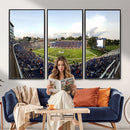 The Duke University Blue Devils Football Team Print - Durham