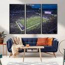 The University of Washington Huskies Football Team Print - by MyGreatCanvas | Canvas Wall Art Prints | Photo Prints & Wall Decor