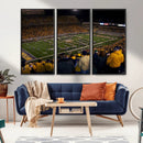 West Virginia Uni Mountaineers Football Team Print - Milan