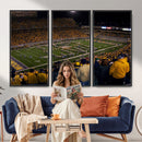 West Virginia Uni Mountaineers Football Team Print - Milan