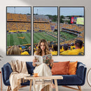 Puskar Stadium Canvas Print Wall Art - Morgantown Print -