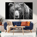 399 Grizzly Bear Canvas Print | Ready to Hang Wall Art |
