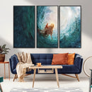 Powerful Jesus Canvas Print - Hand of Salvation, by MyGreatCanvas | Canvas Wall Art Prints | Photo Prints & Wall Decor