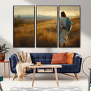 Jesus the Good Shepherd Wall Art Canvas Print -