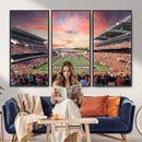 Oregon State Beavers Football Team Print - Corvallis Reser