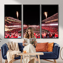 Oregon State Beavers Football Team Print - Corvallis Reser