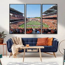 Oregon State Beavers Football Team Print - Corvallis Reser