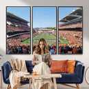 Oregon State Beavers Football Team Print - Corvallis Reser
