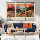 Yayoi 1986 Wall Art Print – Vibrant Sabi Sabi Japanese
