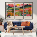Old Barn Wall Art Canvas Print – Framed Rustic Moody Farm