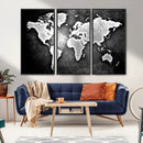 World Map Wall Art Canvas Print – Framed Wall Art for by MyGreatCanvas | Canvas Wall Art Prints | Photo Prints & Wall Decor