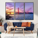 Golden Gate Bridge Wall Art Canvas Print – Framed San by MyGreatCanvas | Canvas Wall Art Prints | Photo Prints & Wall Decor
