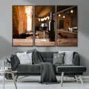 Wine and Bottle Wall Art Canvas Print by MyGreatCanvas | Canvas Wall Art Prints | Photo Prints & Wall Decor