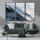 Foggy Forest Wall Art Canvas Print – Misty Mountain by MyGreatCanvas | Canvas Wall Art Prints | Photo Prints & Wall Decor