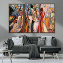 Abstract Afro American Jazz Canvas Wall Art | Music-Inspired by MyGreatCanvas | Canvas Wall Art Prints | Photo Prints & Wall Decor
