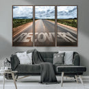 Recovery Road Wall Art Canvas Print