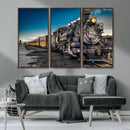 Train Wall Art Canvas Print