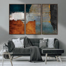 Modern Abstract Canvas Art Canvas Print - Framed and Ready