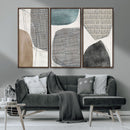 Canvas Print Wall Art Abstract Art Boho, Framed Boho Decor