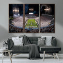 Penn Stadium Football Wall Art Canvas Print, Pennsylvania