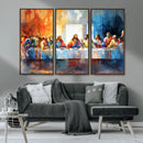 Abstract Watercolor The Last Supper Wall Art by MyGreatCanvas | Canvas Wall Art Prints | Photo Prints & Wall Decor