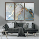 Large Abstract Marble Wall Art Canvas Print for Living Room by MyGreatCanvas | Canvas Wall Art Prints | Photo Prints & Wall Decor