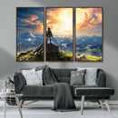 Legend of Zelda Breath of the Wild Game Wall Art Canvas, by MyGreatCanvas | Canvas Wall Art Prints | Photo Prints & Wall Decor