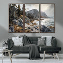 Serene Coastal View of Acadia National Park - Stunning