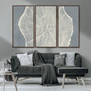 Abstract Tree Ring Wall Art Canvas Print – Nature-Inspired,