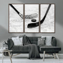 Winter Ice Hockey Sport Canvas Wall Art Print - Hockey Wall by MyGreatCanvas | Canvas Wall Art Prints | Photo Prints & Wall Decor
