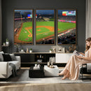 Angel Stadium Aerial Canvas Print – Los Angeles Angels