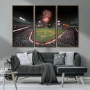 Fireworks at Angel Stadium – Los Angeles Angels Canvas