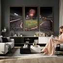 Fireworks at Angel Stadium – Los Angeles Angels Canvas