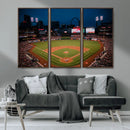 St. Louis Cardinals Baseball Team Print - Busch Stadium Wall by MyGreatCanvas | Canvas Wall Art Prints | Photo Prints & Wall Decor