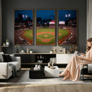St. Louis Cardinals Baseball Team Print - Busch Stadium Wall