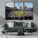 New York Mets Baseball Team Print - Citi Field Stadium Wall