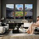 New York Mets Baseball Team Print - Citi Field Stadium Wall