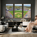 Citi Field Wall Art Print | 3-Panel New York Mets Baseball