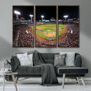Fenway Park Wall Art Canvas Print | Large Baseball Stadium