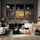 Fenway Park Wall Art Canvas Print | Large Baseball Stadium
