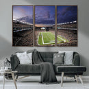 New England Patriots Football Team Print - Foxborough by MyGreatCanvas | Canvas Wall Art Prints | Photo Prints & Wall Decor