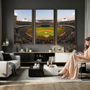 Oakland Athletics Baseball Team Print - RingCentral Coliseum