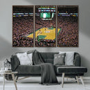 TD Garden Basketball Canvas Wall Art - Boston Celtics Live by MyGreatCanvas | Canvas Wall Art Prints | Photo Prints & Wall Decor