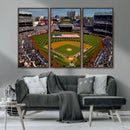Yankee Stadium New York Wall Art Print | 3-Panel Canvas