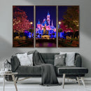 Castle Large Wall Art Disney Magic Kingdom Kids Room Decor -
