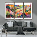 Framed Yayoi Kusama 1986 Wall Art Print – Japanese Wall Art