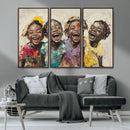 Shai Yossef style Joyful Childhood Canvas Wall Art - by MyGreatCanvas | Canvas Wall Art Prints | Photo Prints & Wall Decor