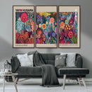 Yayoi Kusama Wall Art Canvas Print, Abstract Art, Large