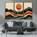 Mountain Triptych Wall Art Canvas Print – Western Nature by MyGreatCanvas | Canvas Wall Art Prints | Photo Prints & Wall Decor